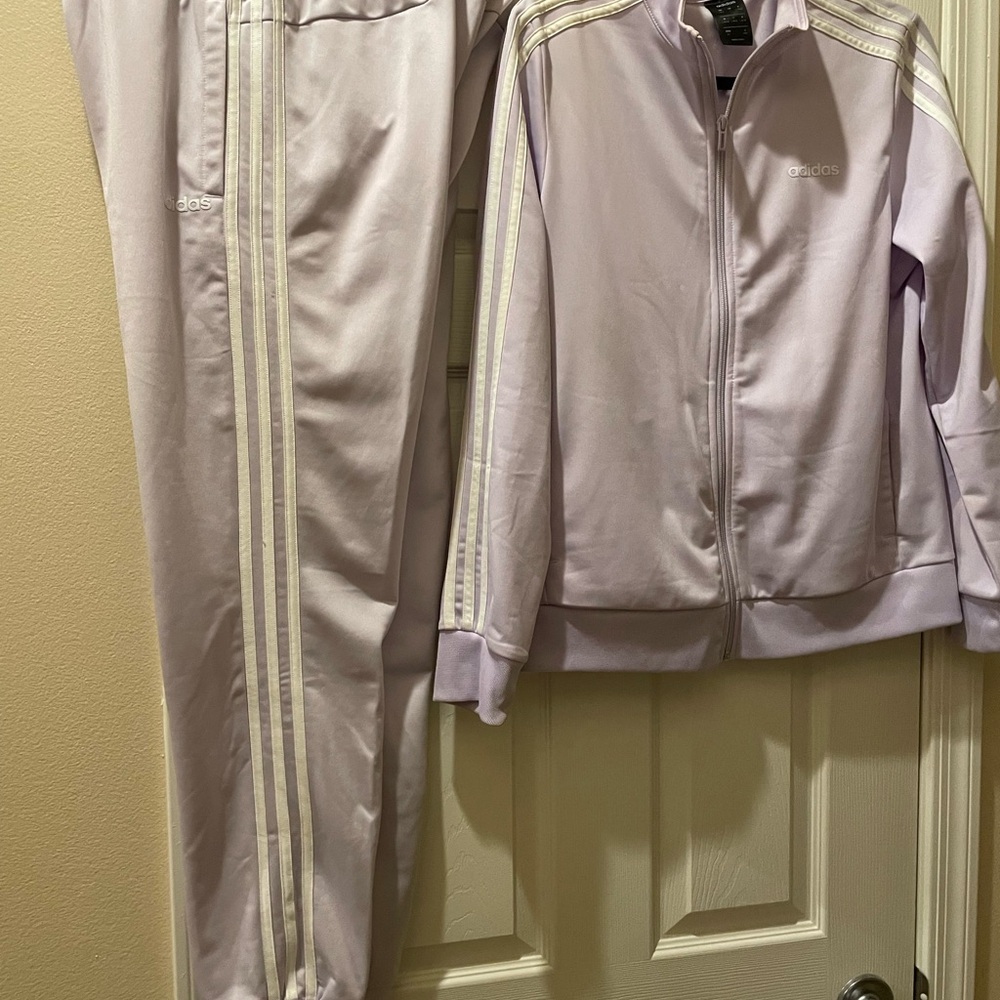 Women’s tracksuit large lilac in color